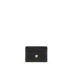 Versace Black Calf Leather Bos Taurus Wallet