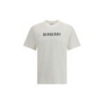 Burberry White Cotton T-Shirt