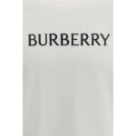 Burberry White Cotton T-Shirt - Image 3