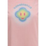 Casablanca Multicolor Cotton T-Shirt - Image 3