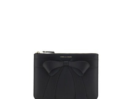 Portofel Comme Des Garçons Negru din Piele