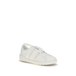 Valentino Garavani White Calf Leather Bos Taurus Low Top Sneakers - Image 2