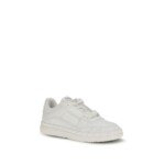 Valentino Garavani White Calf Leather Bos Taurus Low Top Sneakers - Image 2