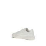 Valentino Garavani White Calf Leather Bos Taurus Low Top Sneakers - Image 3