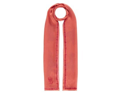 Givenchy Orange Silk Scarf