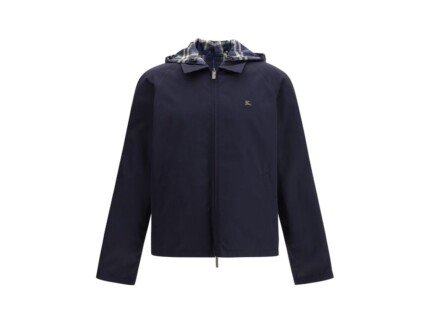 Jachetă Burberry Albastră din Bumbac