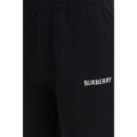 Burberry Black Cotton Bermuda Shorts - Image 3