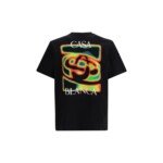 Casablanca Black Cotton T-Shirt - Image 2