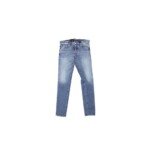 Dsquared² Blue Cotton Straight-Leg Jeans - Image 3