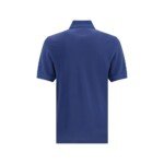 Brunello Cucinelli Blue Cotton Polo Shirt - Image 2