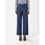 Gucci Blue Cotton Jeans Denim