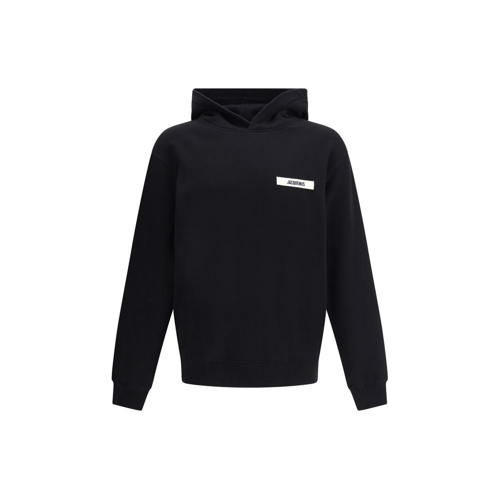 10154625.jpeg Jacquemus Black Cotton Sweatshirt - Image 1