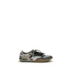Miu Miu Gray Recycled Polyester Athletic Sneakers