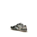 Miu Miu Gray Recycled Polyester Athletic Sneakers - Image 3