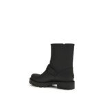 Jimmy Choo Black Polyurethane Rain Boots - Image 3