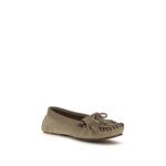 Paris Texas Gray Calf Leather Bos Taurus Moccassin - Image 2