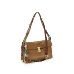 Prada Beige Calf Leather Bos Taurus Shoulder Bag - Image 2