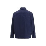 Balmain Blue Cotton Coat - Image 2