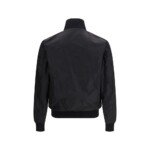 Prada Black Fleece Wool Shell Jacket - Image 4