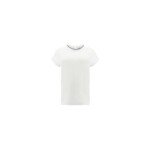 Brunello Cucinelli White Elastane T-Shirt - Image 2