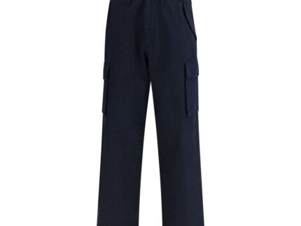 Burberry Blue Cotton Cargo Pants