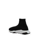 Balenciaga Black Polyester Athletic Sneakers - Image 3