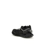 Balenciaga Black Polyethylene Athletic Sneakers - Image 3