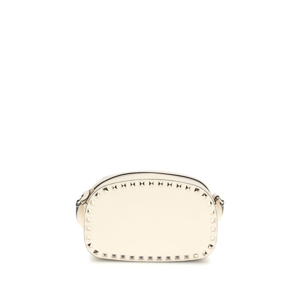 10194679.jpeg Valentino Garavani Beige Calf Leather Bos Taurus Shoulder Bag - Image 1