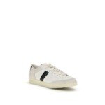 Tom Ford White Calf Leather Bos Taurus Sneakers - Image 2