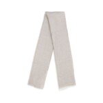 Brunello Cucinelli Beige Cashmere Scarf - Image 2
