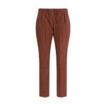 Brunello Cucinelli Multicolor Cotton Casual Pants