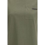 Brunello Cucinelli Bicolor Cotton T-Shirt - Image 3