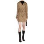Versace Beige Cotton Coat - Image 2