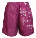 Dsquared² Pink Tie Dye Logo Men Beachwear Shorts Swimwear - Image 3