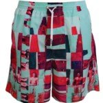 Dsquared² Multicolor Printed Beachwear Shorts Swimwear