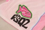 Dsquared² White Pink Logo Print Men Beachwear Shorts Swimwear - Image 6
