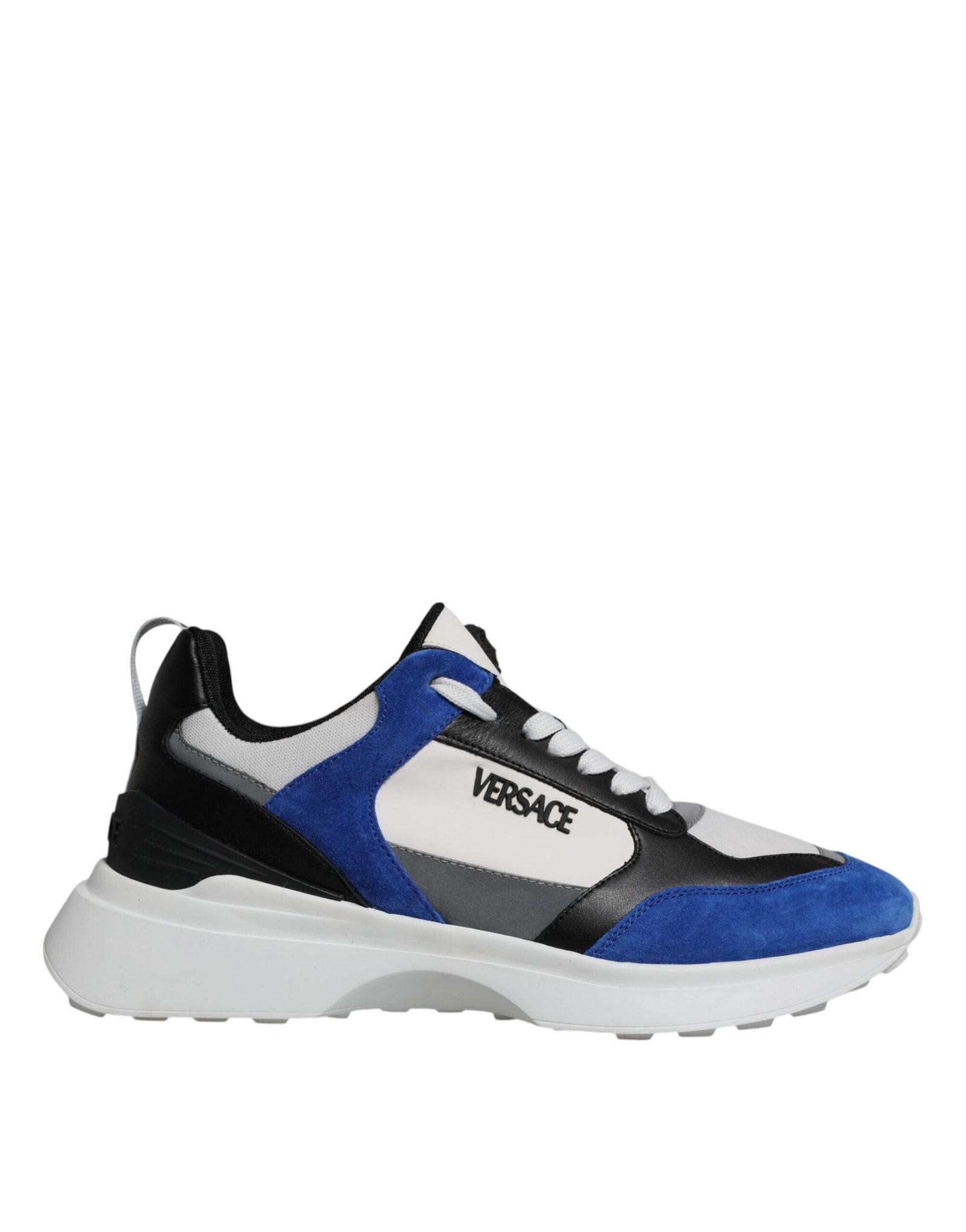 4781763.jpeg Versace Multicolor Canvas Quad Fabric Medusa Low Top Sneakers Shoes - Image 1
