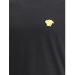 Versace Black Cotton T-Shirt - Image 3