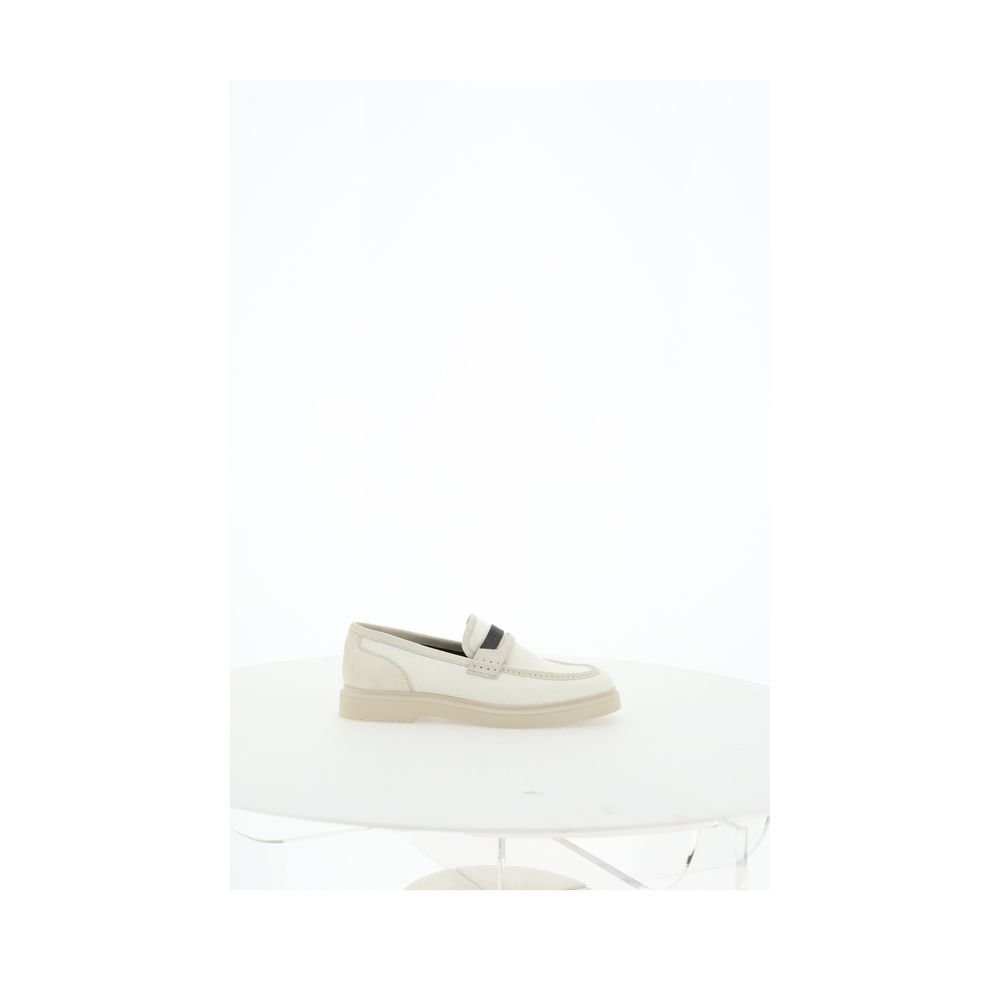 5829162.jpeg Brunello Cucinelli Beige Loafers Shoes - Image 1