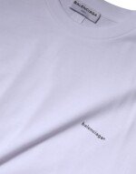 Balenciaga White Logo Cotton Crew Neck Short Sleeves T-shirt - Image 5