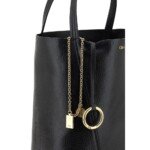 Chloé Black Calf Leather Bos Taurus Shoulder Bag - Image 4