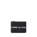 Comme Des Garçons Black Calf Leather Bos Taurus Wallet