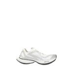 Balenciaga White Polyester Athletic Sneakers