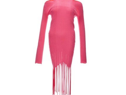 Bottega Veneta Pink Cotton Casual Dress