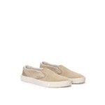 Dior Beige Leather Slip-On Loafers - Image 2