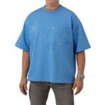 Bottega Veneta Blue Cotton T-Shirt - Image 2