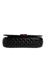 Versace Black Calf Leather Quilted Shoulder Strap Bag - Image 5