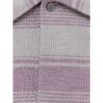 Canali Gray Cotton Polo Shirt - Image 3