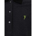 Fendi Black Cotton Polo Shirt - Image 3