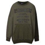 Dsquared² Green Cotton Sweatshirt
